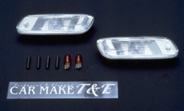 画像1: JZZ/UZZ30.31 SOARER（ソアラ）サイドウインカー　クリアレンズ（日本製） (1)