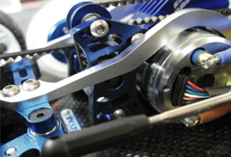 画像3: 【VERTEX】大型スパー対応ベルトテンショナー調整式センターバルクヘッド・モーターマウント　for DRB　