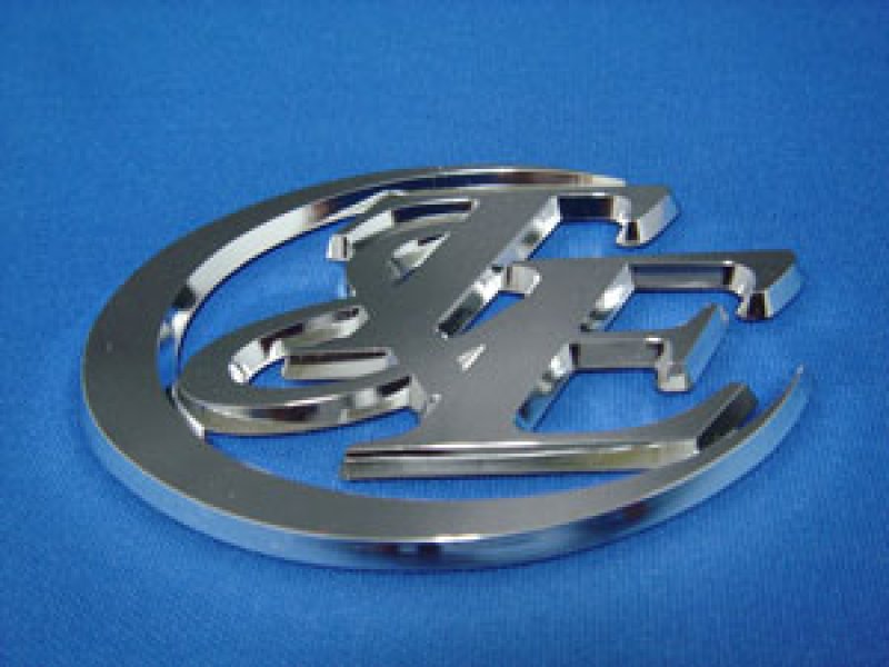 画像1: Ｔ＆Ｅシンボルエンブレム　クロームメッキ