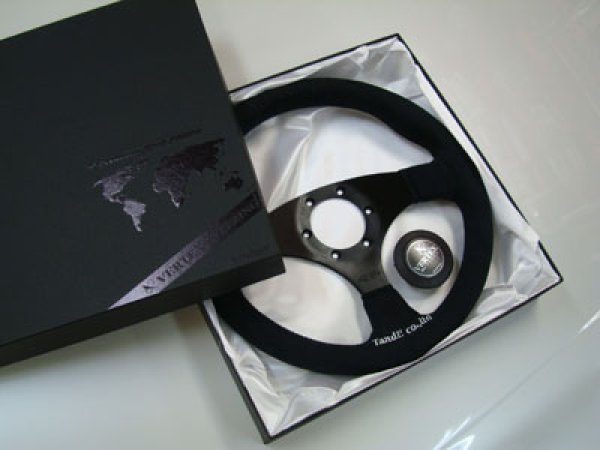 画像1: VERTEX ＳＴＥＥＲＩＮＧ　Ｐｒｅｍｉｕｍ Ｂｌａｃｋ Edition（ヴェルテックスステアリング プレミアムブラックエディション）  (1)