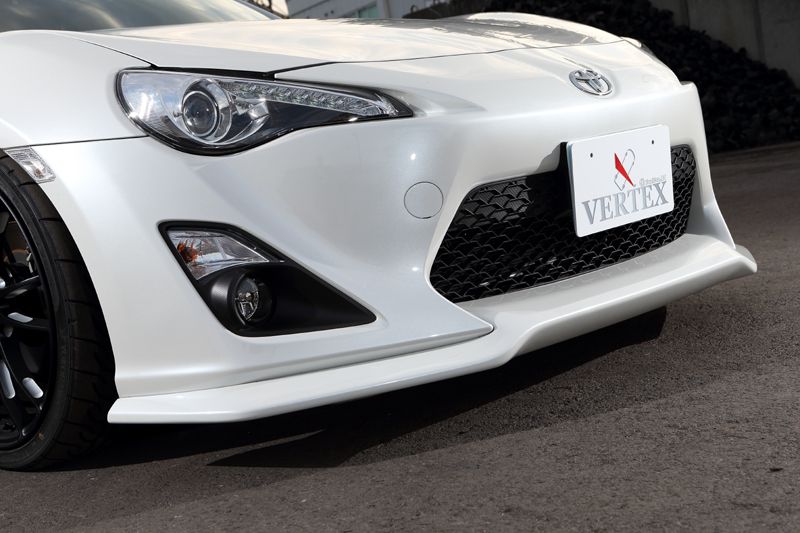 カーボン調】スバルBRZ トヨタ86 ZC6 ZN6 フロントリップスポイラー 