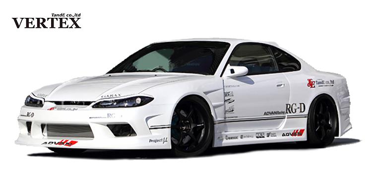 VERTEX EDGE S15 SILVIA  White（1/18 Scale）