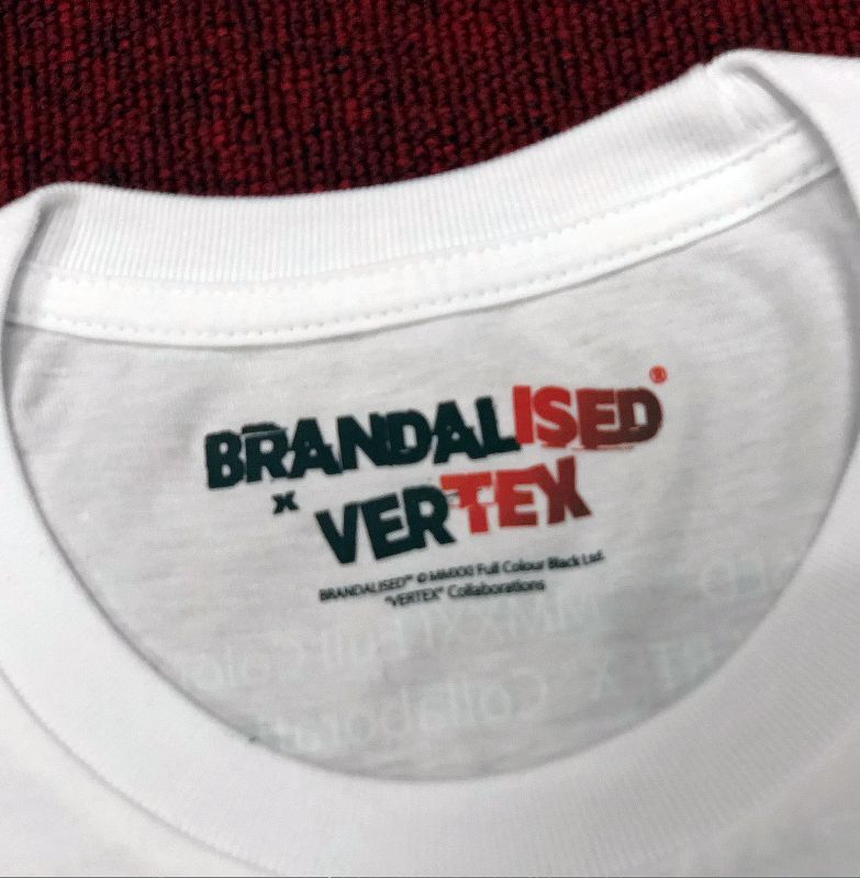 BRANDALISED x VERTEX コラボレーションTシャツ