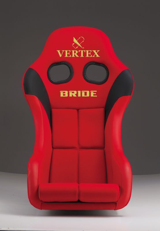 VERTEX x BRIDE ZETA IV RED/コラボレーションシート ジータ4　レッドカラー（国内50脚限定特別カラー）