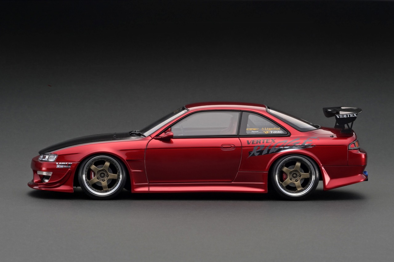 ignition model 1/18 VERTEX S14 Silvia シルビア Red Metallic 