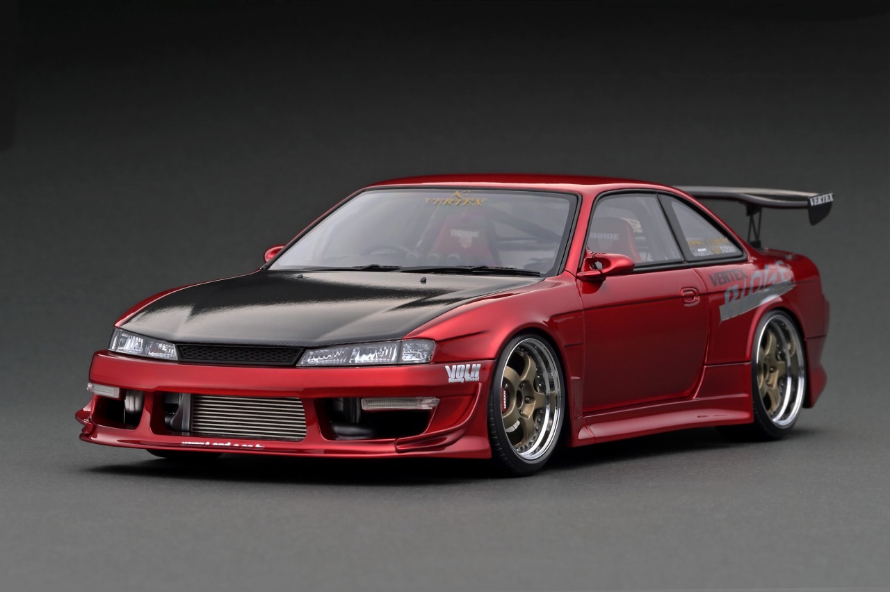 イグニッションモデル １／１８スケール VERTEX RIDGE S14 SILVIA